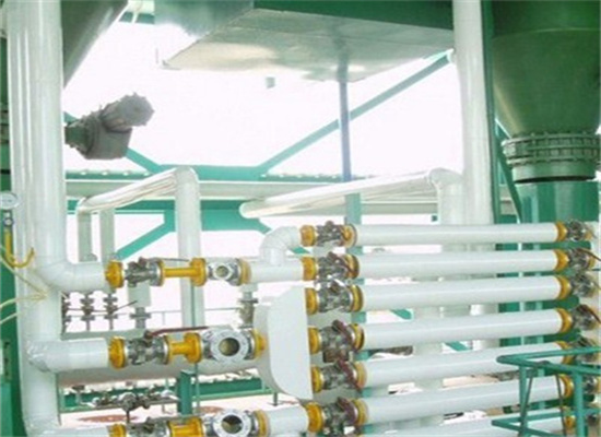 stable quality sunflower oil production plant