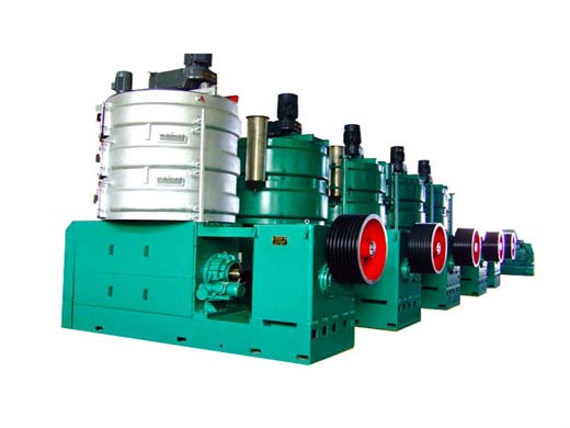 local equipments of oil sunflower processing mill