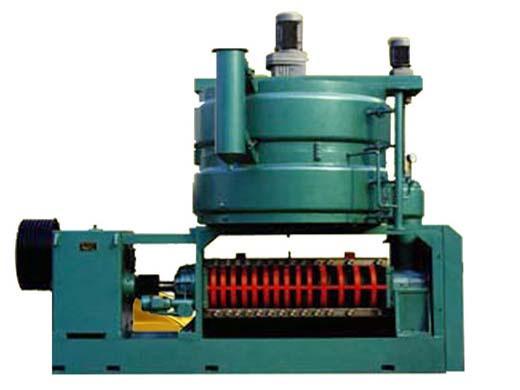 cold oil processing plant sesame expeller machine