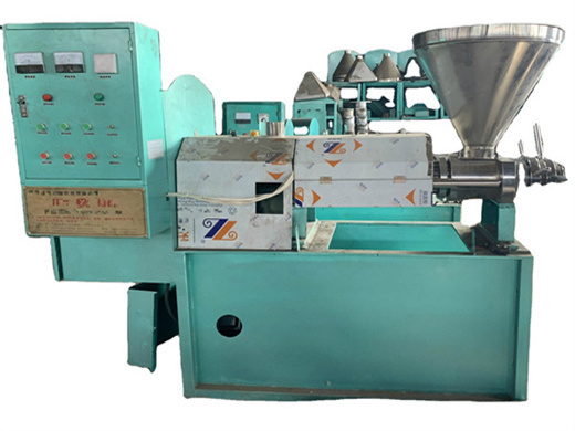 oil sunflower production and milling equipment