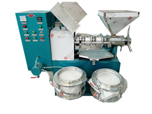 commercial cottonseed oil expeller for palm oil