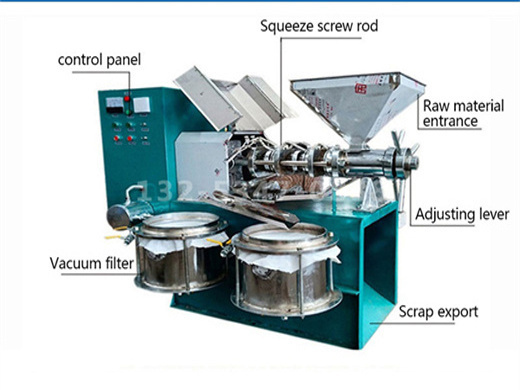 palm cotton palm kernel oil press machine in nigeria