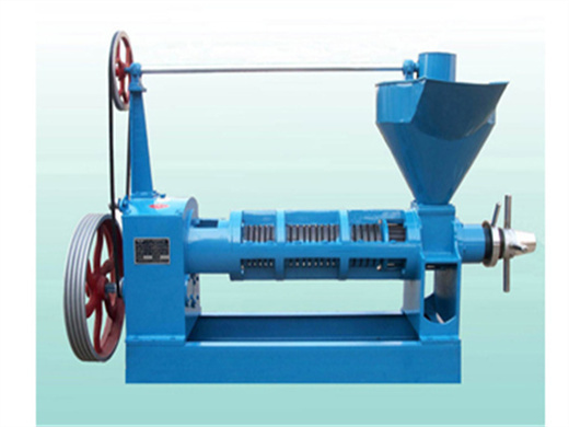 palm cottonseeds oil press in congo