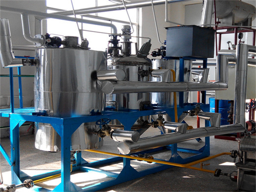 crude sesame oil refined process machine in cameroon