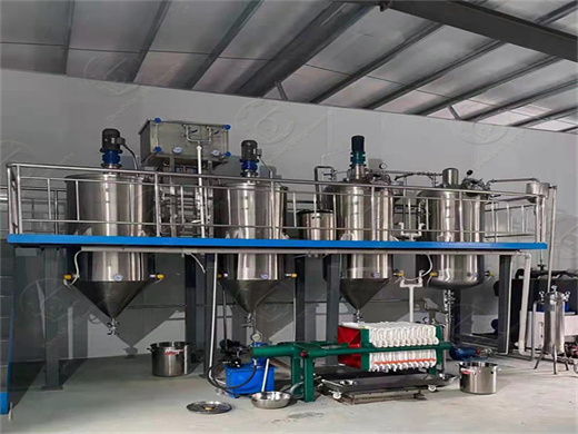 sunflower oil extraction and refining equipment