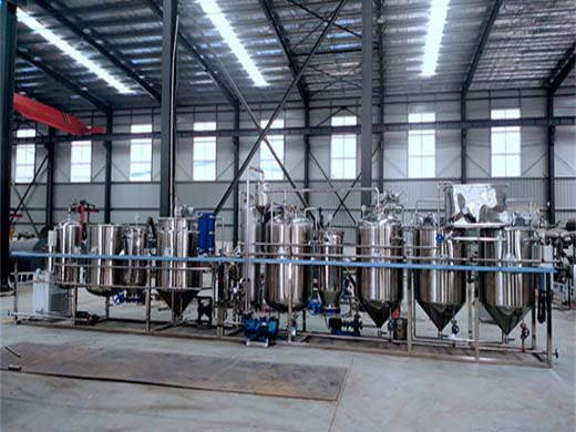palm cotton oil refining machine 1-5t d in congo