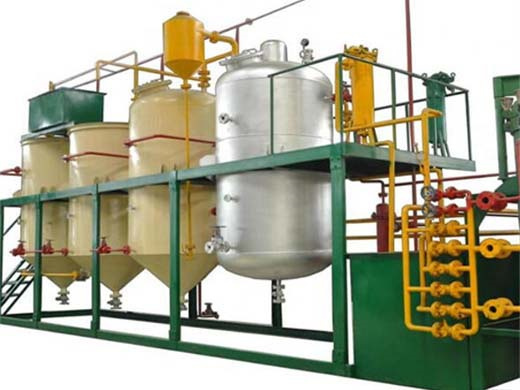 stainless steal sunflower oil refinery machine