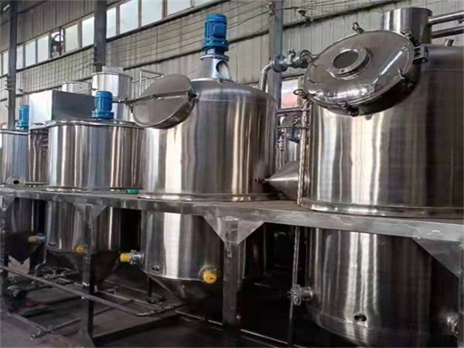 cottonseed refining oil equipment in russia