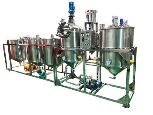 coconut oil refining mill from ce in congo
