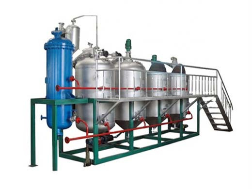 company coconut oil refining plant turnkey project