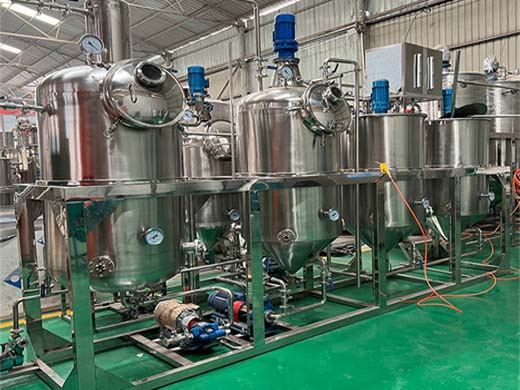 20-100tpd refined cotton seed oil machine in mozambique