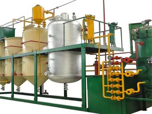 hot sales sunflower oil refining machine for factory