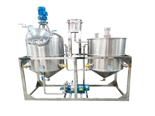 of cottonseed oil refining equipment in congo