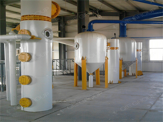 production line crude sunflower oil refining machine
