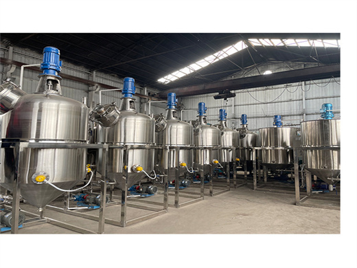 coconut oil production line refining plant in south africa