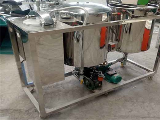 peanut oil refined production machinery manufacturer