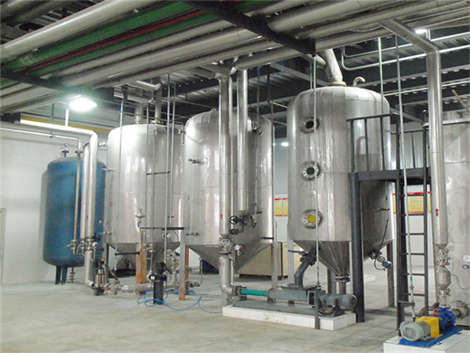 high quality small cotton oil refining machine