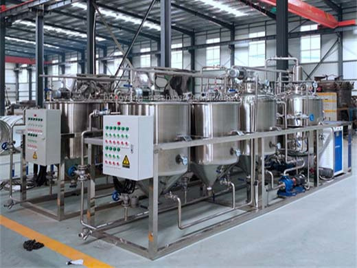 best sale production line cotton seed oil refining mill