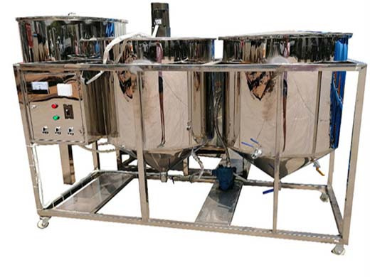 cottonseed oil processing equipment oil refinery