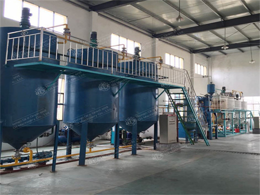 30-500tpd sunflower oil refining equipment in mozambique