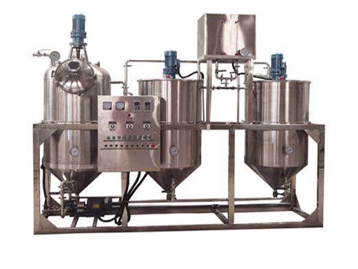 bath type cottonseed oil refined process machine
