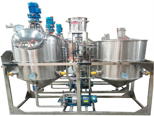 sesame oil refining production machinery line