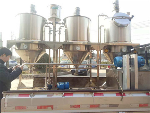 complete cottonseed oil refining unit line in pakistan