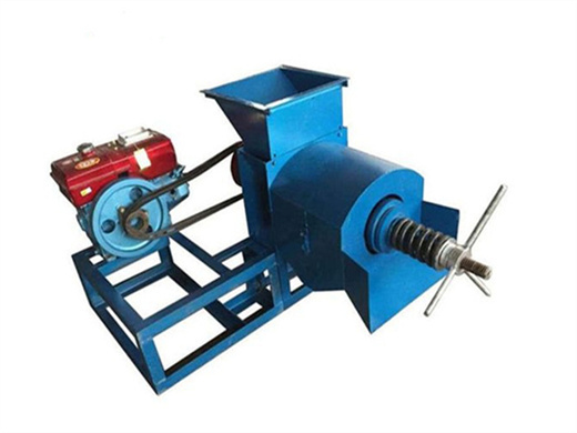 cold hot pressing palm oil extraction equipment