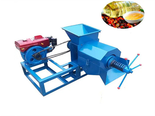 easy to handle Palms oil pressing machine