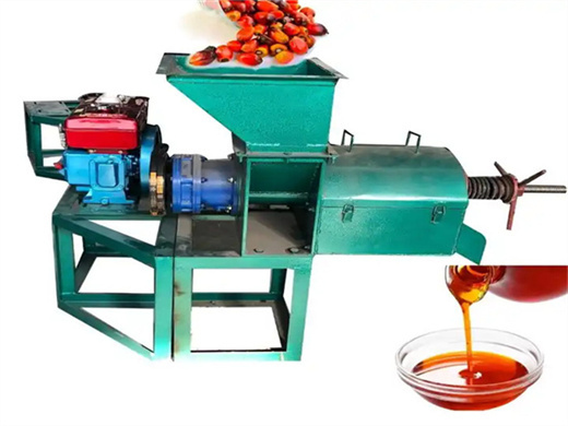 palm oil processing equipment india