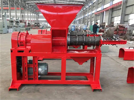 machinery required to extract palm kernel oil